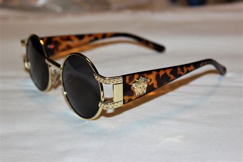 are versace sunglasses real gold|Versace gold sunglasses vintage.